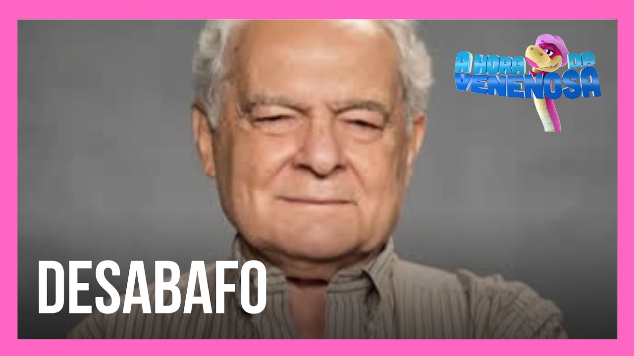 Ator Othon Bastos reclama da falta de trabalho para idosos