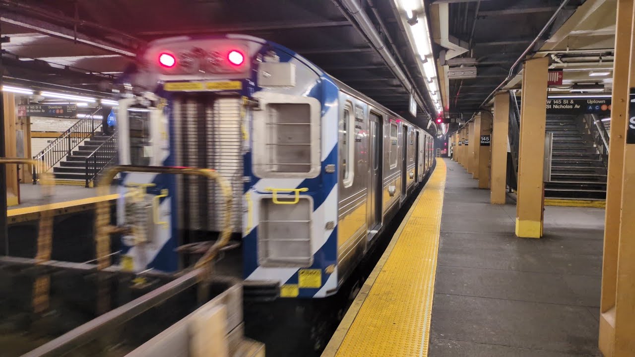 NYC Subway: R110A Pump Train Transfers on the A and D Lines