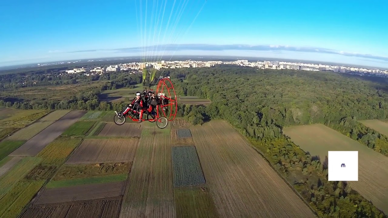 Lot motoparalotnią - Prezentmarzeń