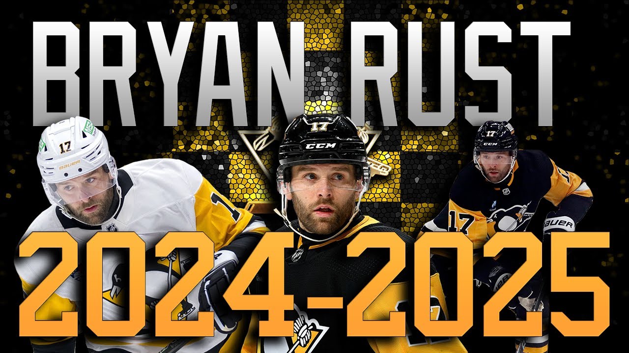 Bryan Rust - 2024-2025 Goals Compilation (All 31 Goals) | Pittsburgh Penguins