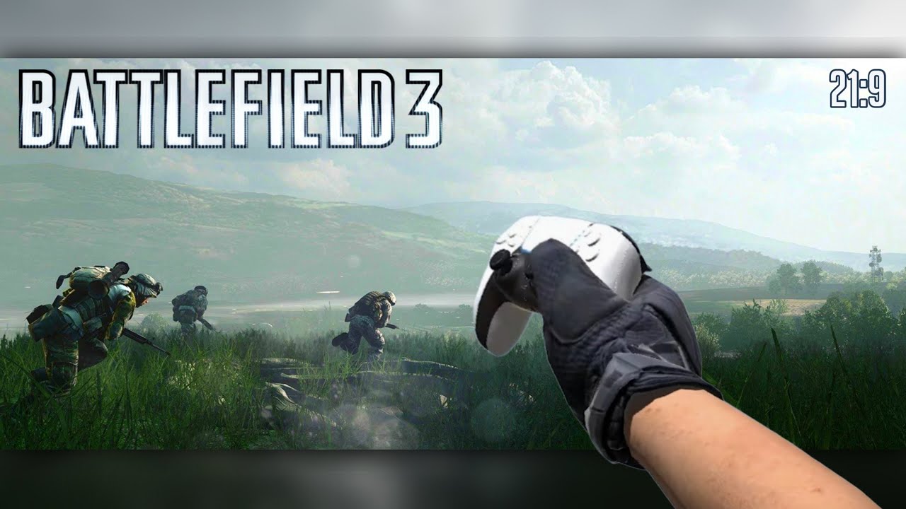 Battlefield 3 Live on PC with Dualsense Controller