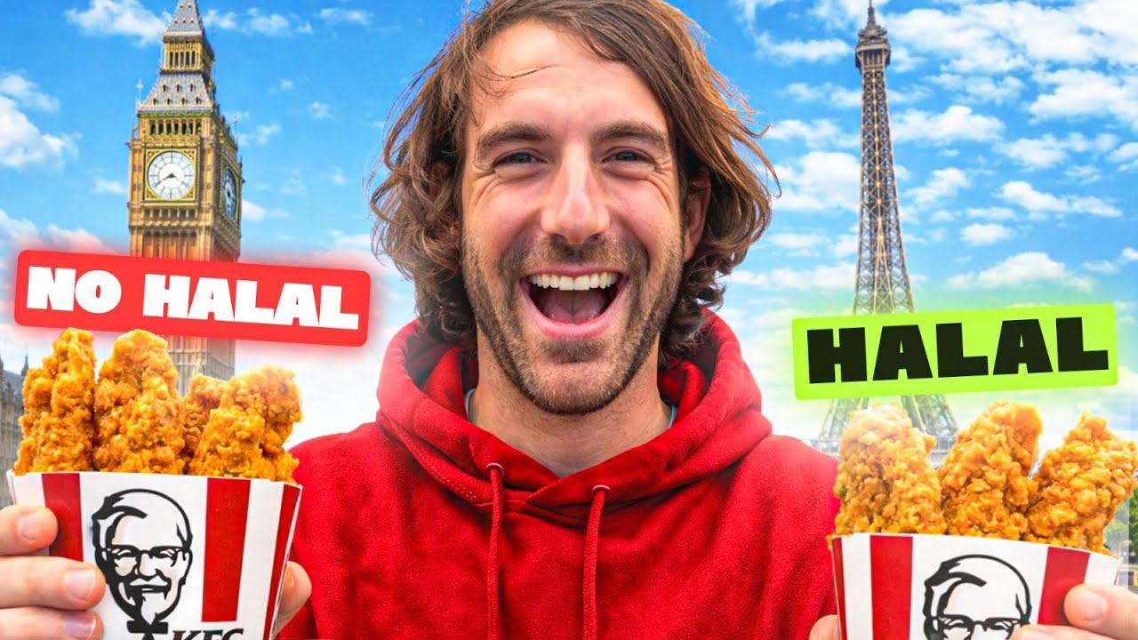 Qui est halal? : je teste les mêmes Fast Food à Londres et Paris!