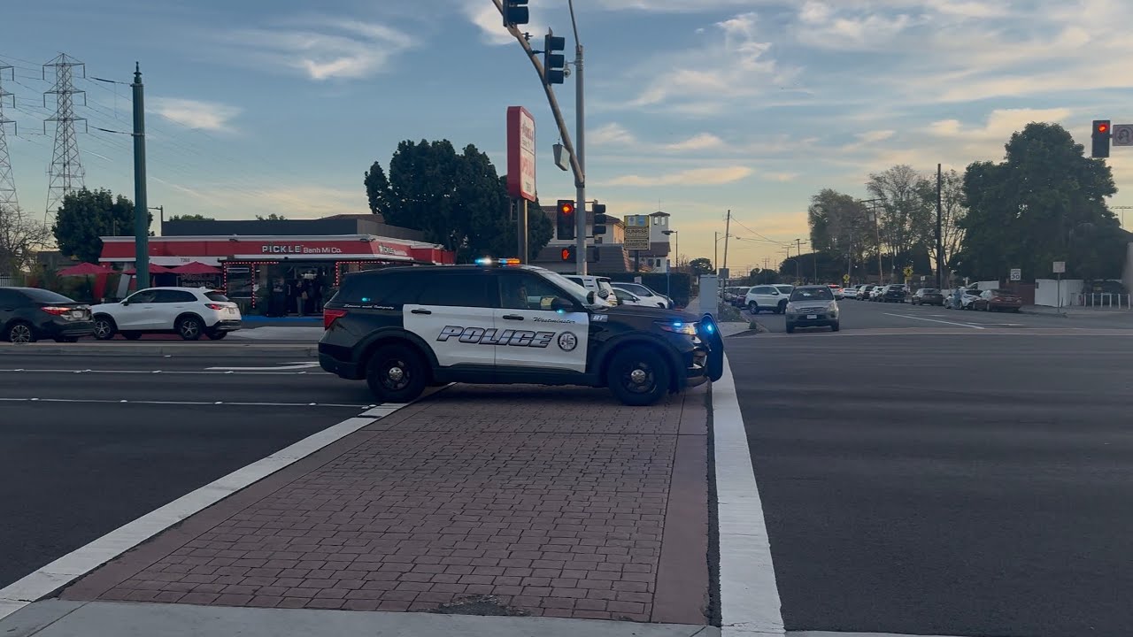 Westminster Police Department FPIU responding