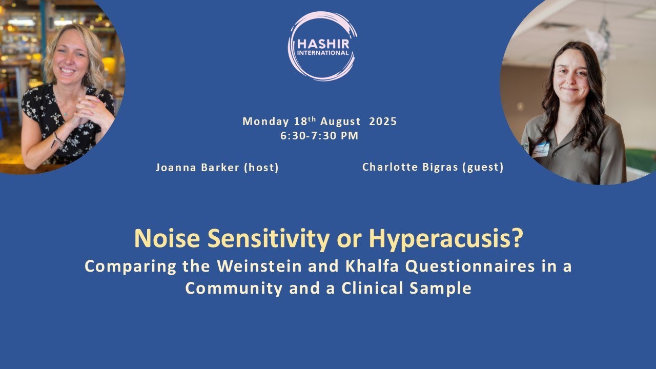 Patient Education Programme: &ldquo;Noise Sensitivity or Hyperacusis?