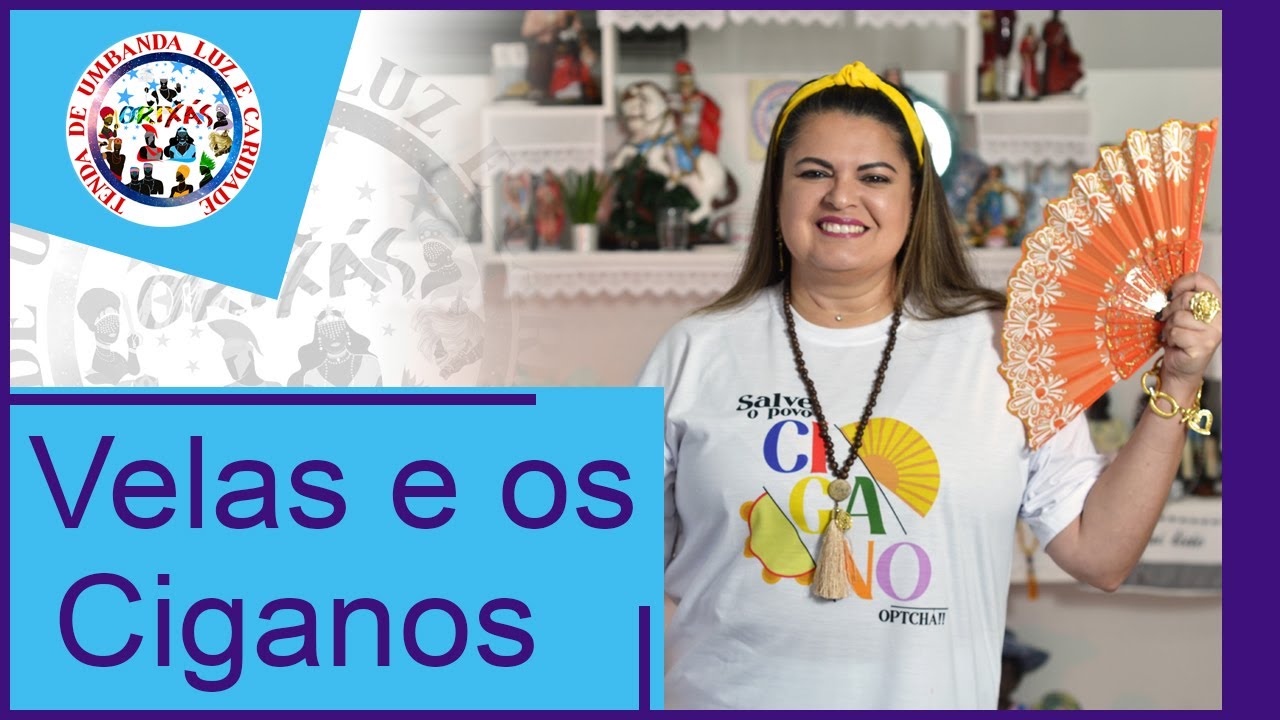 Vamos conhecer a relação da cores das velas com a energia do povo Cigano.