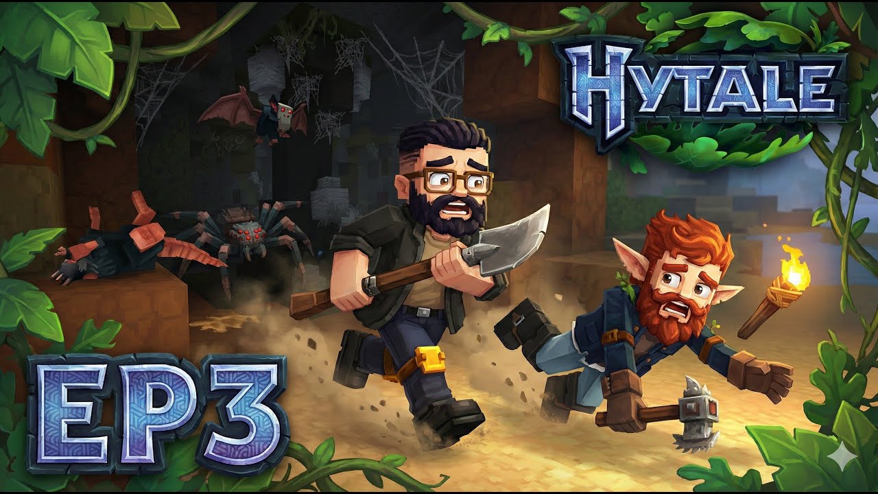 Hytale EP3 | Wunderschön aber TÖDLICH. ☠️ Leuchtende Wälder & Spinnenhöhlen!