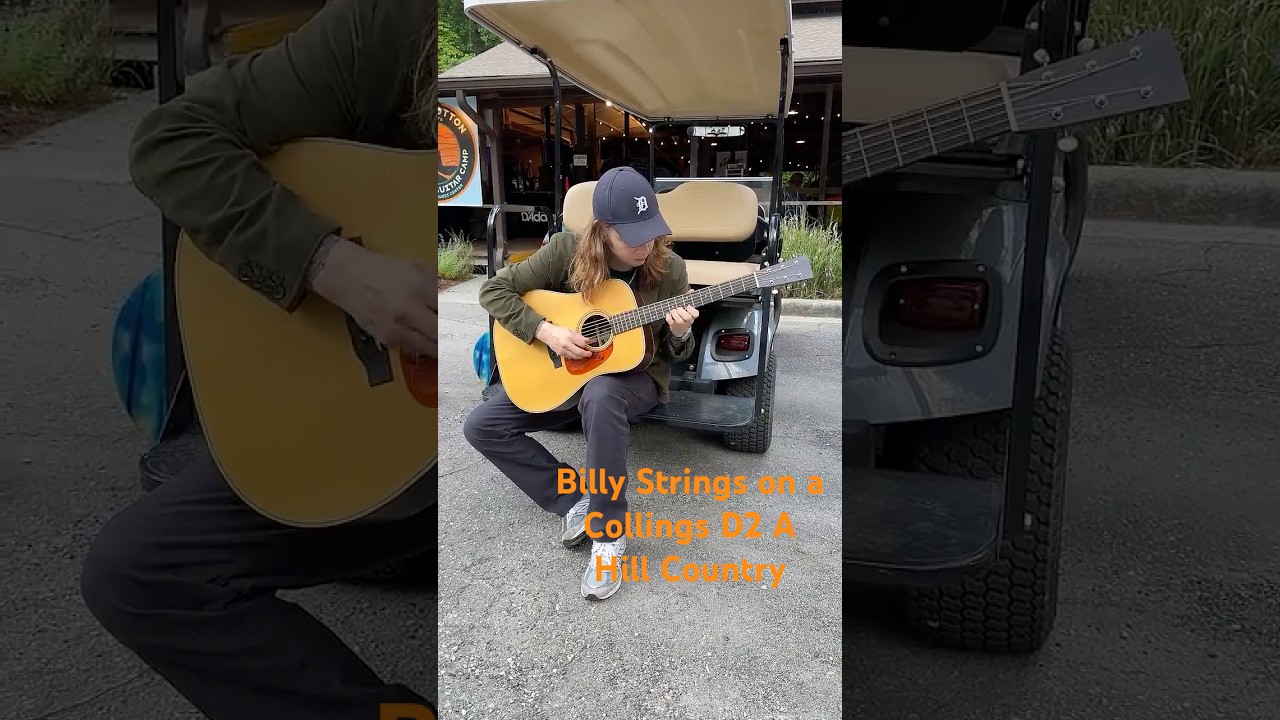 Billy Strings on a Collings D2 A Hill Country!