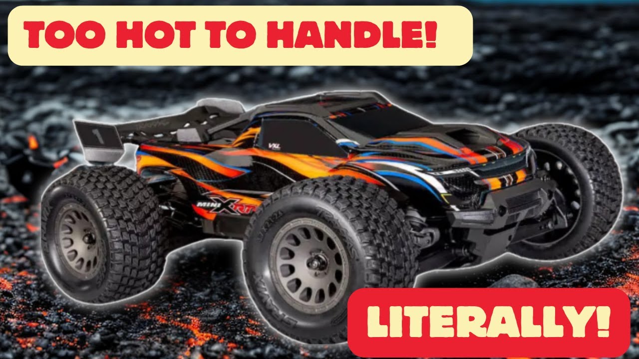 The New Traxxas Mini XRT is HOT!...Literally! #traxxas #rc #rccar