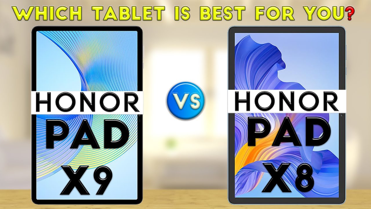 Honor Pad X9 vs HONOR Pad X8 : Which Tablet is Best For You❓😮