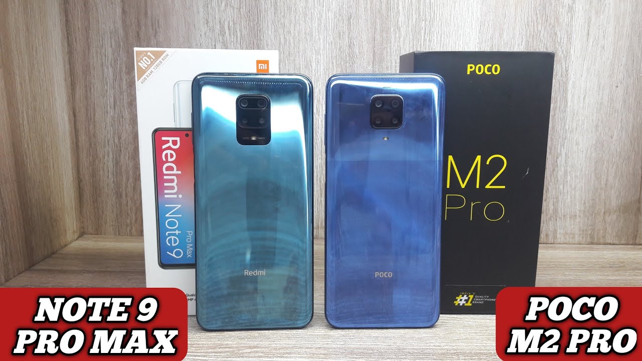 Poco M2 Pro vs Redmi Note 9 Pro Max - Which Should You Buy ?