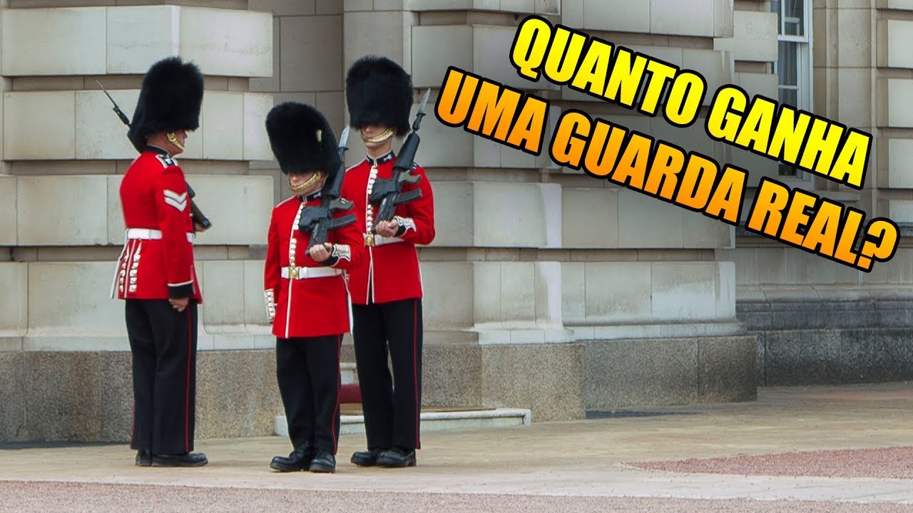 Quanto Ganha uma Guarda Real da Rainha em Londres?