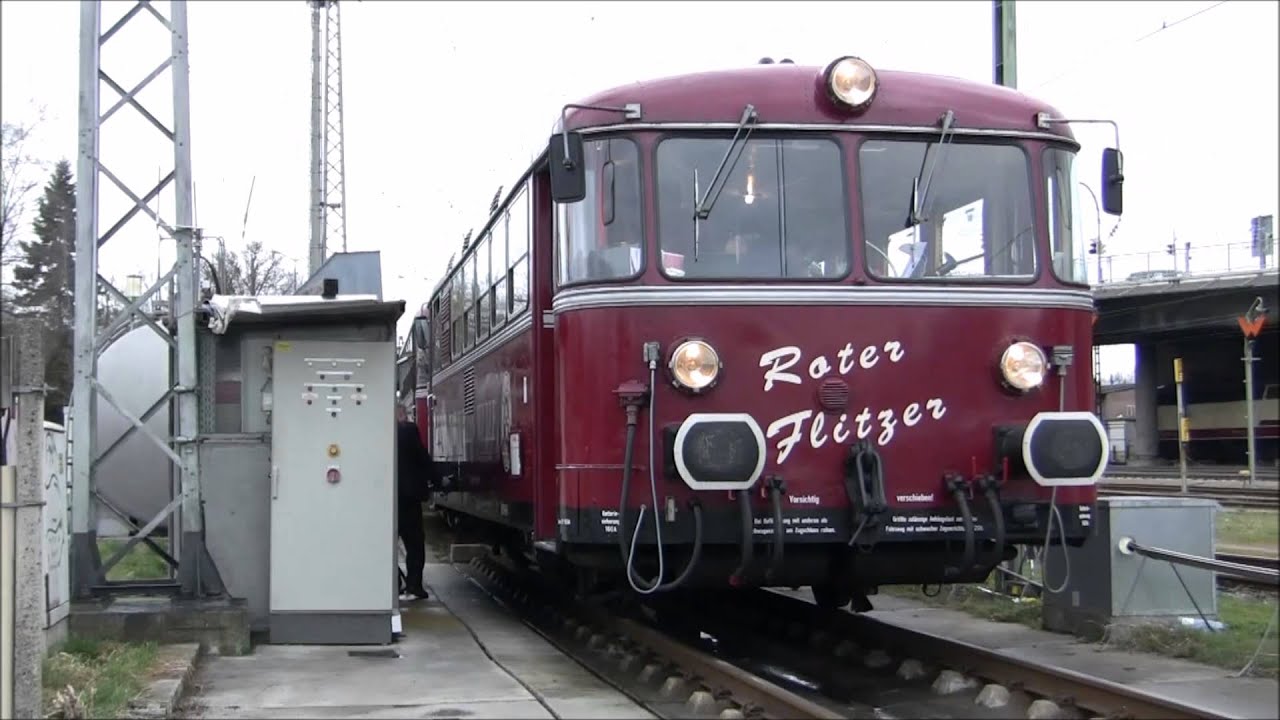 ROTER FLITZER Tankvorgang in Villingen Schwarzwald