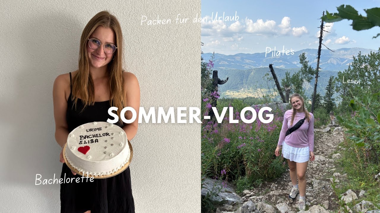 Sommer-Vibes & Bachelor-Feier 🎂🌸 | Packen, Pilates & Family Time