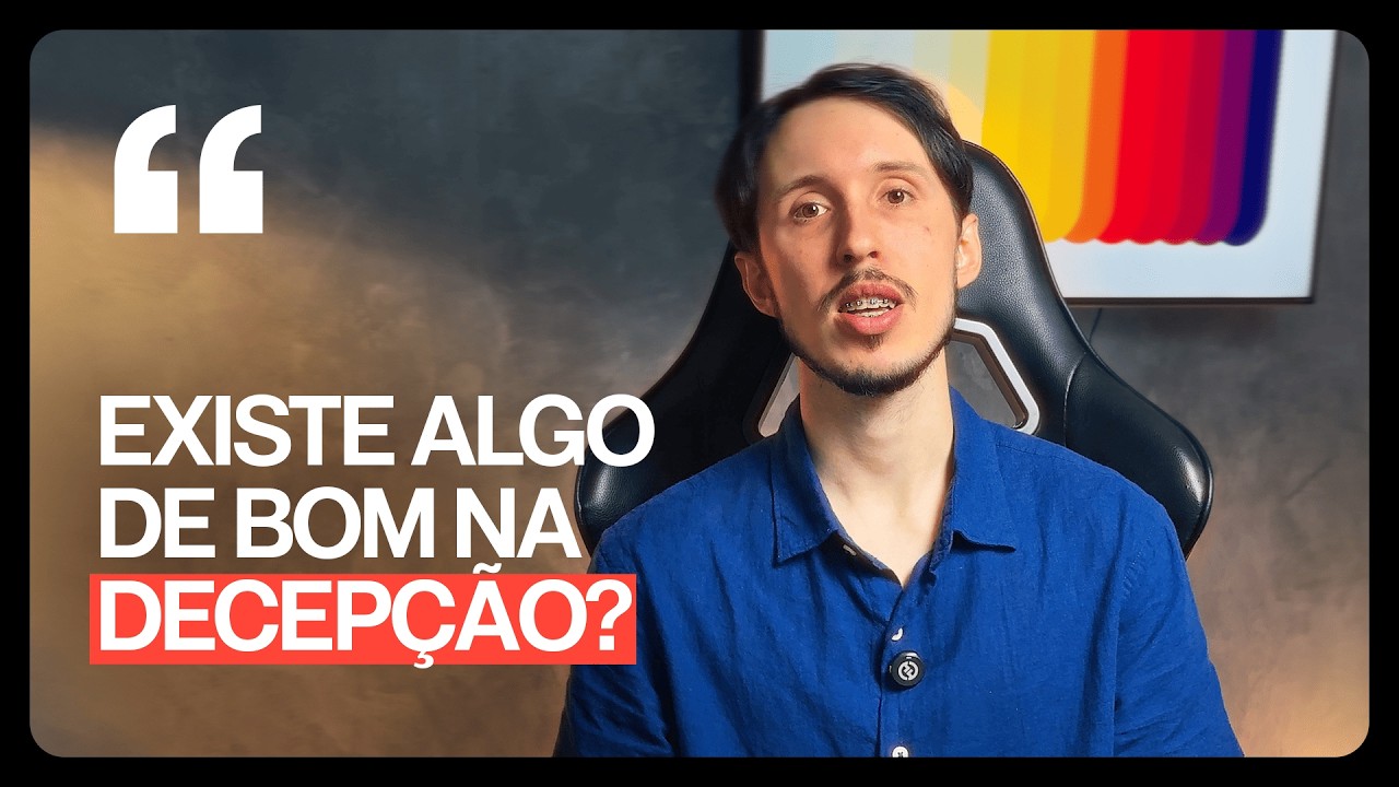 Por que você sempre se decepciona?