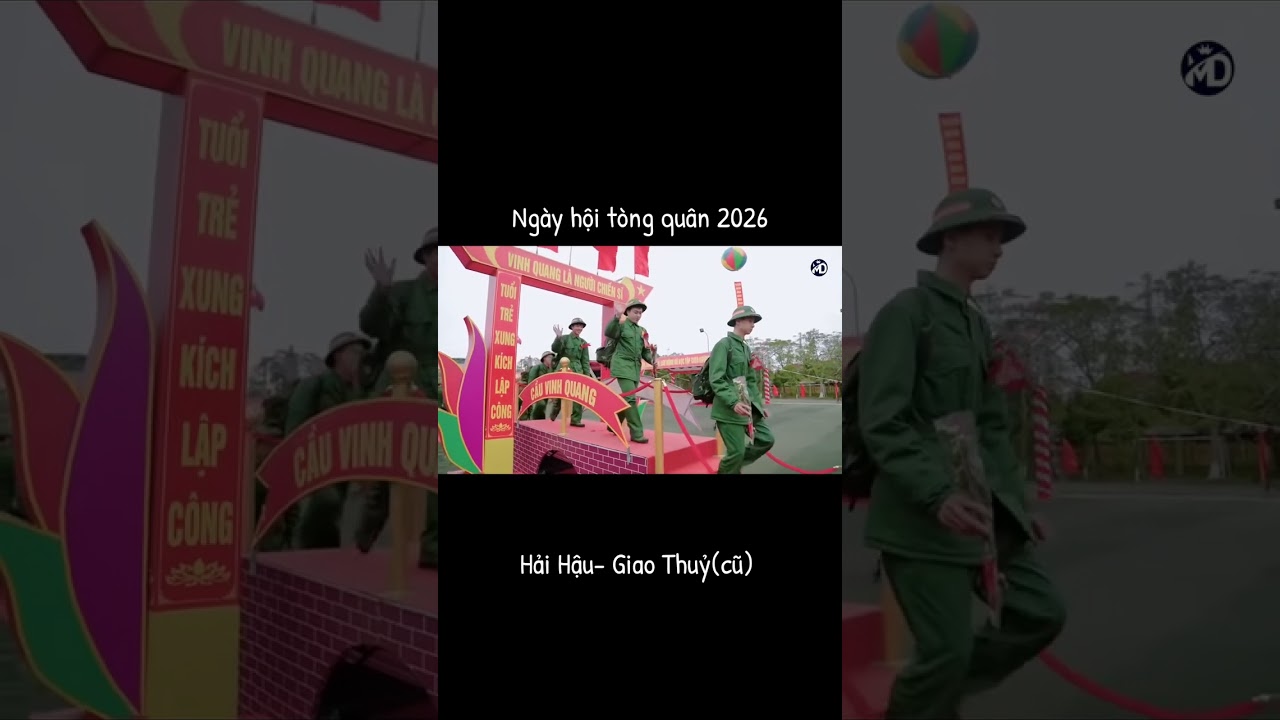 Lễ Giao Nhận Quân năm 2026 tại Hải Hậu VS Giao Thủy 