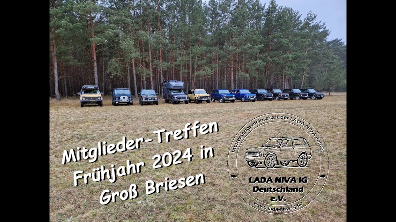 Lada Niva Treffen in Groß Briesen