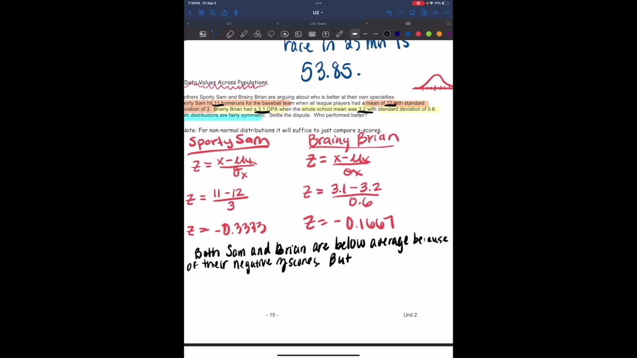 U2 FRQ's