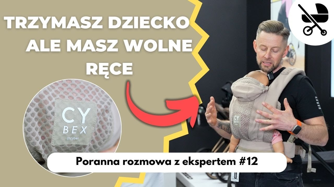 Nowość! Nosidło Cybex Coya Carrier. Jedyne tak kompaktowe!