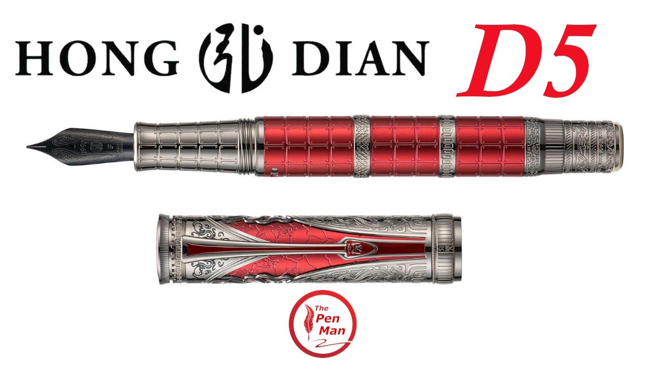 What Sets the Hong Dian D5 Fountain Pen Apart? Review and Demonstration