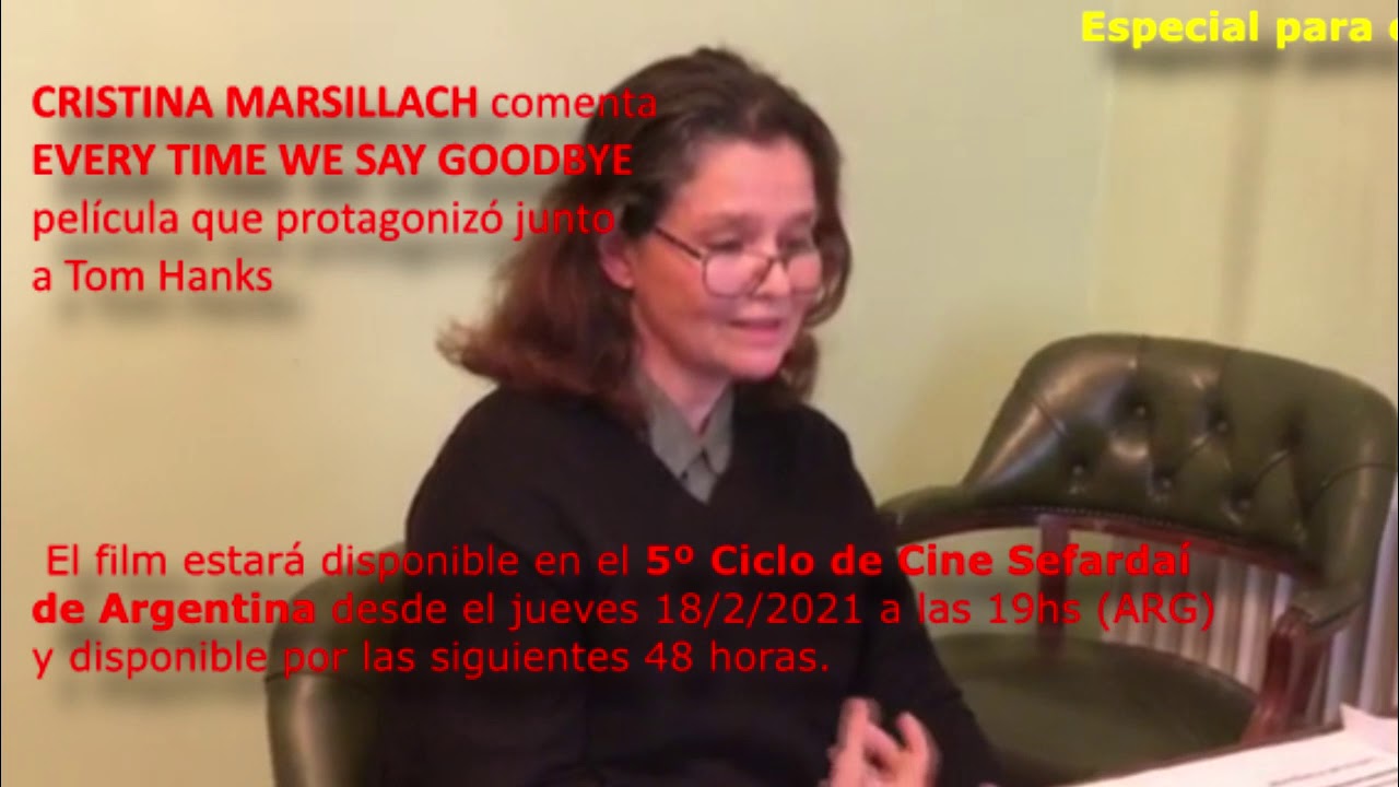 Christina Marsillach especial para eSefarad