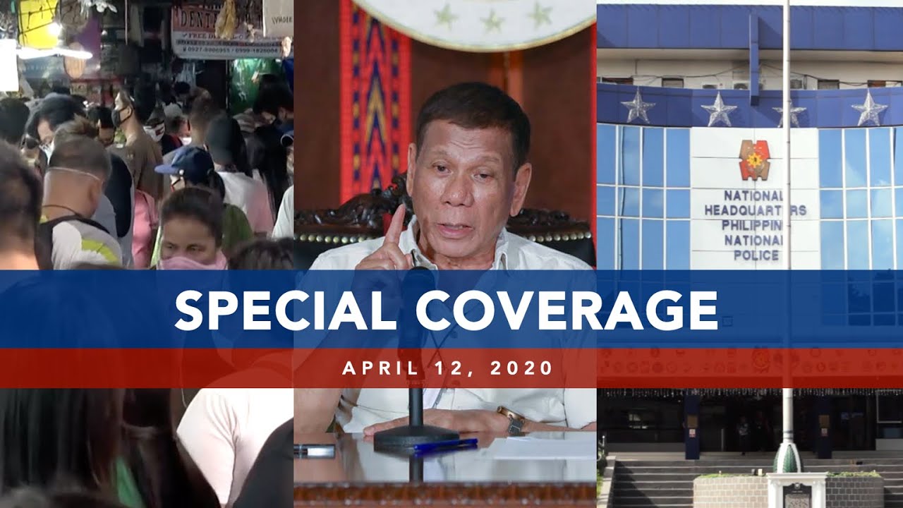 UNTV: Special Coverage | April 12, 2020 - 5pm