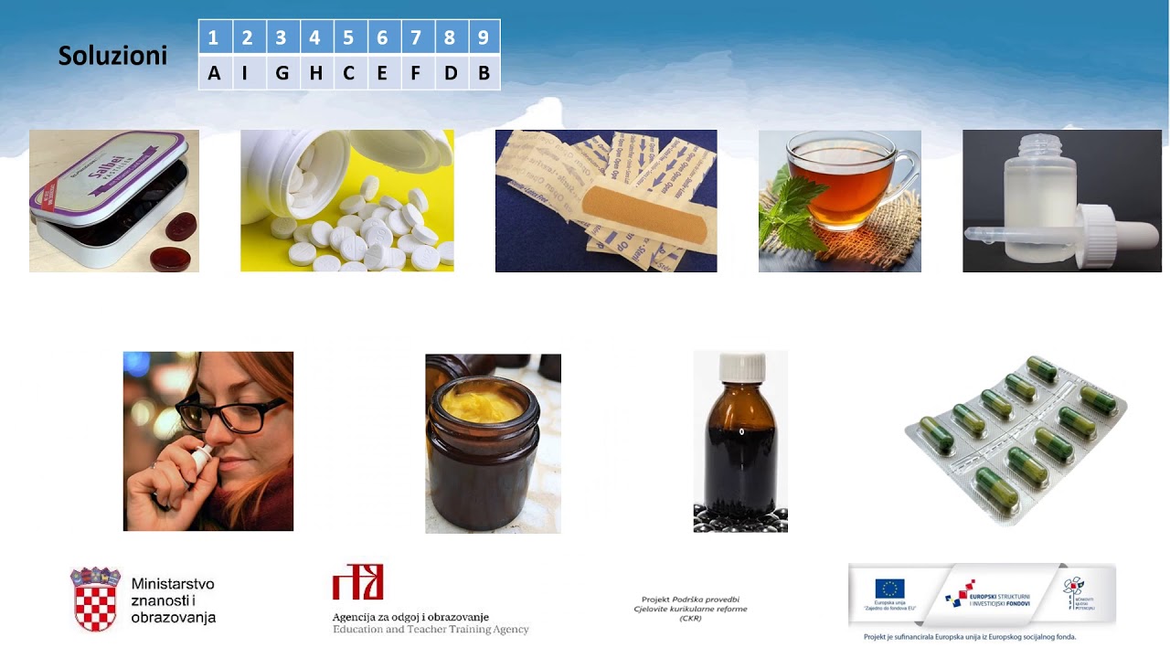 Talijanski jezik, 2. r. SŠ - Zdravstvene tegobe