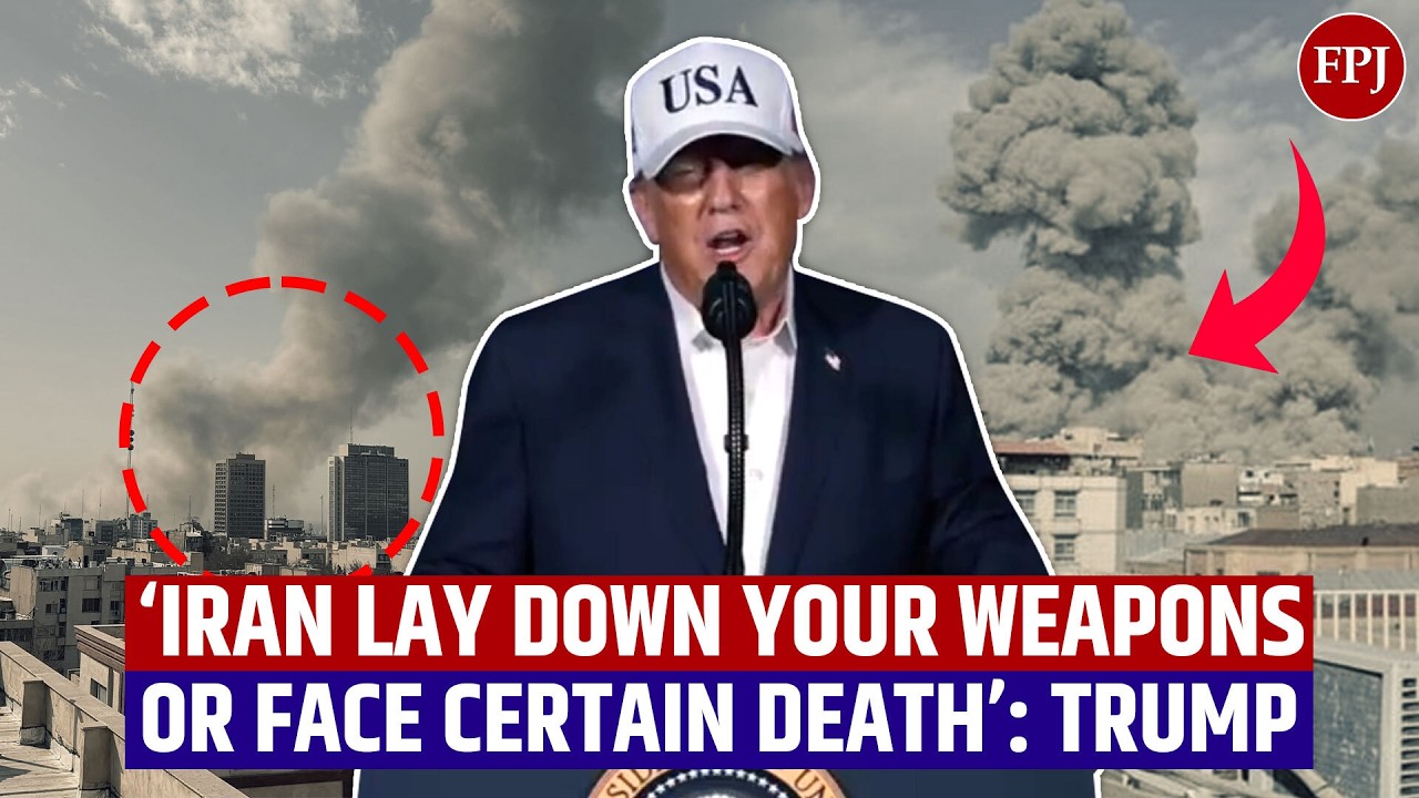 Trump Announces 'Major Combat Operations' in Iran: 'Lay Down Your Weapons or Face Certain Death'