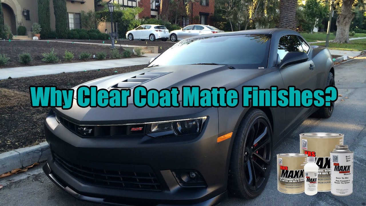 Why Clear Coat Matte Paint Finishes