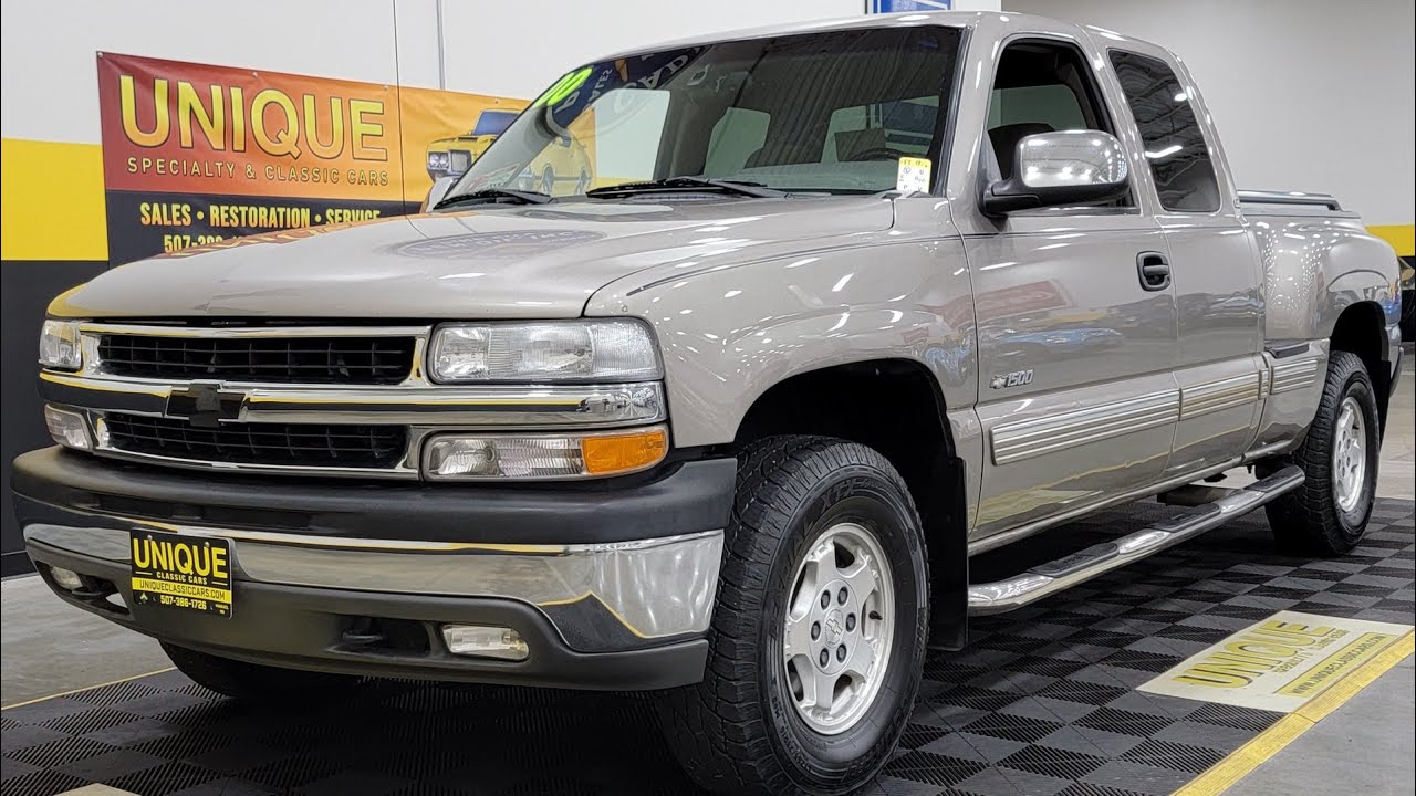 2000 Chevrolet Silverado 1500 Ext Cab Sportside 4x4 | For Sale $21,900