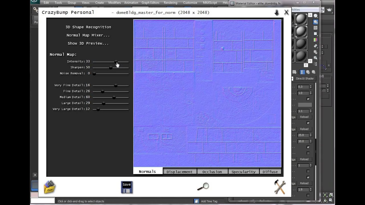 crazybump normalmap