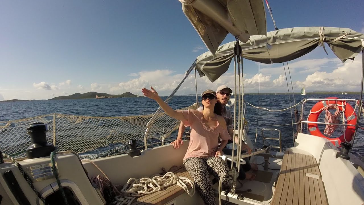 Sailing in the Kornati National Park