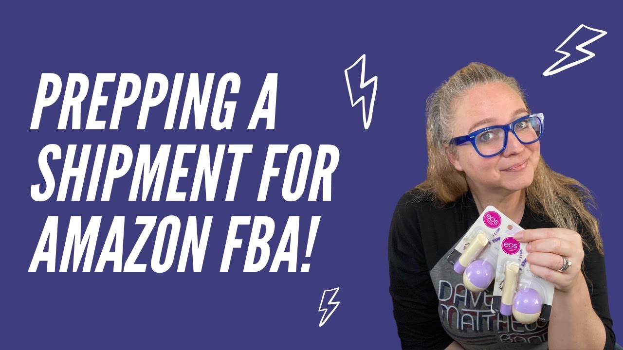 Prepping A Shipment For Amazon FBA || Amazon FBA Prep And Labeling