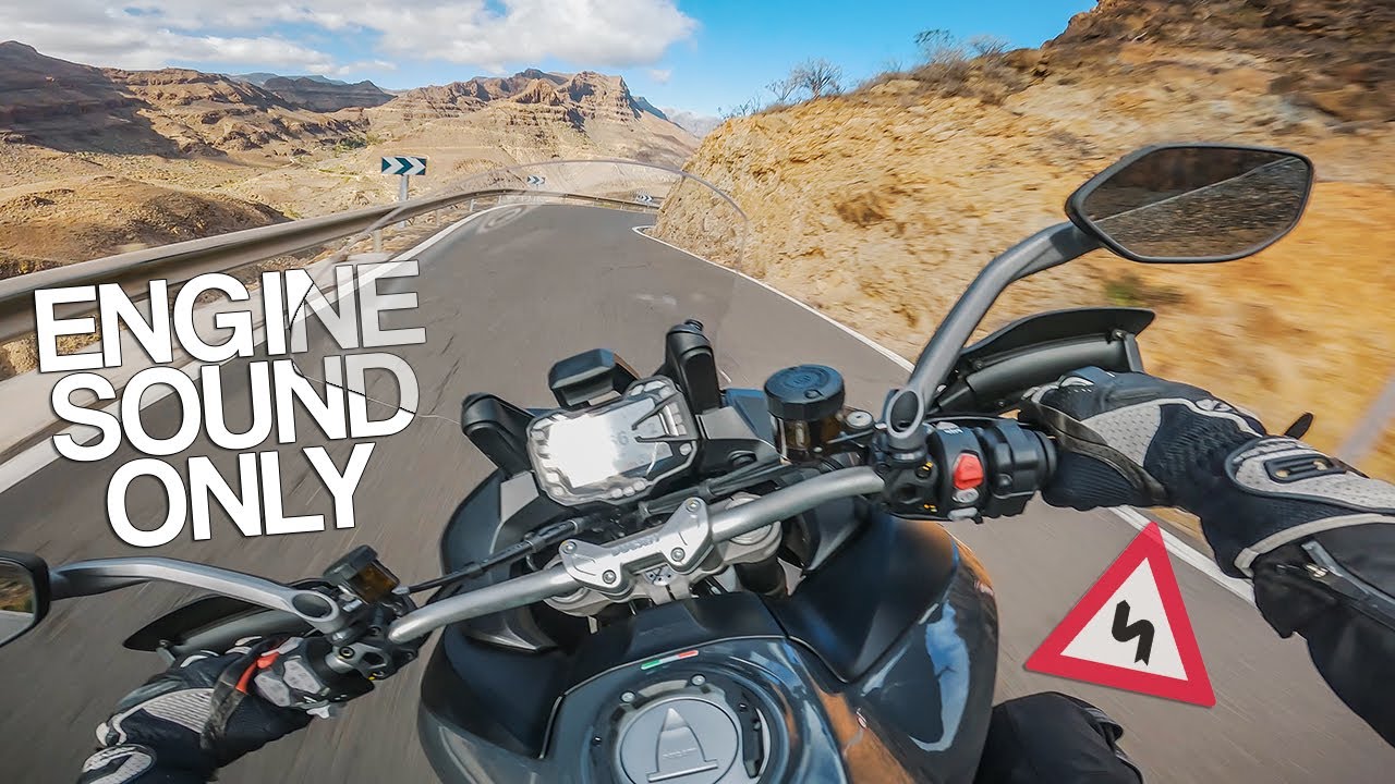 Ducati Multistrada V2 S sound on stunning mountain road [RAW Onboard]