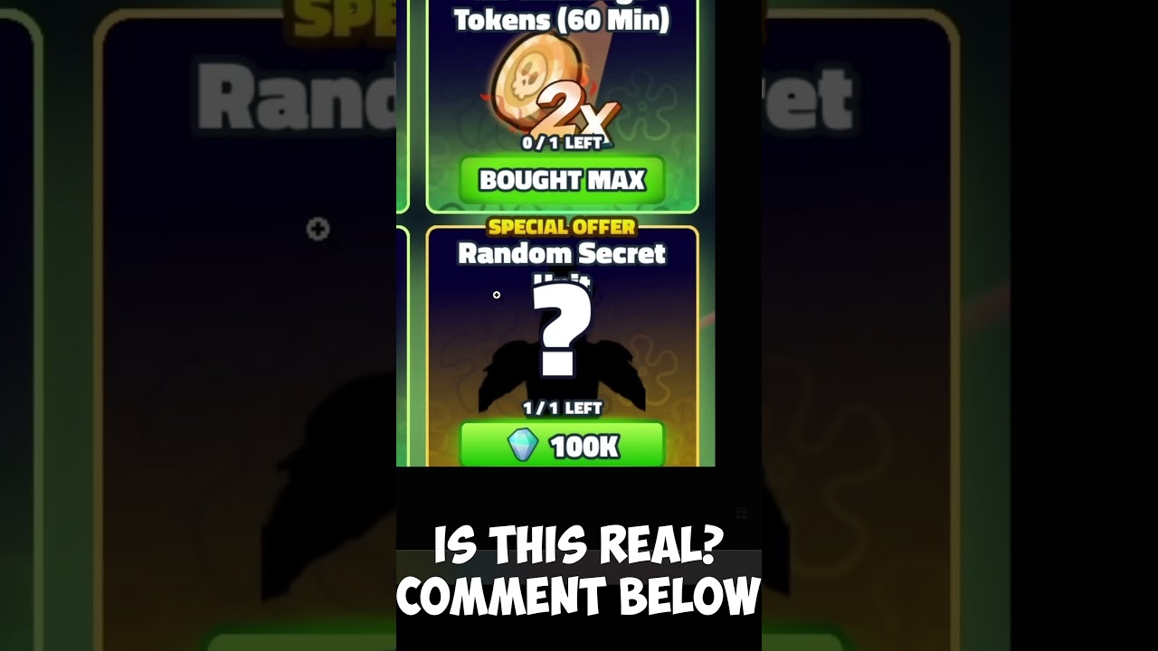 EZ SECRET UNIT!!! THIS SPECIAL OFFER IS TOO OP!