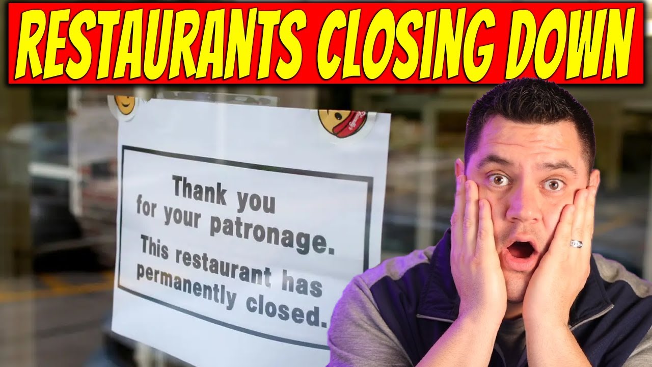 Fast Food Is Officially DEAD | Restaurants Closing Down
