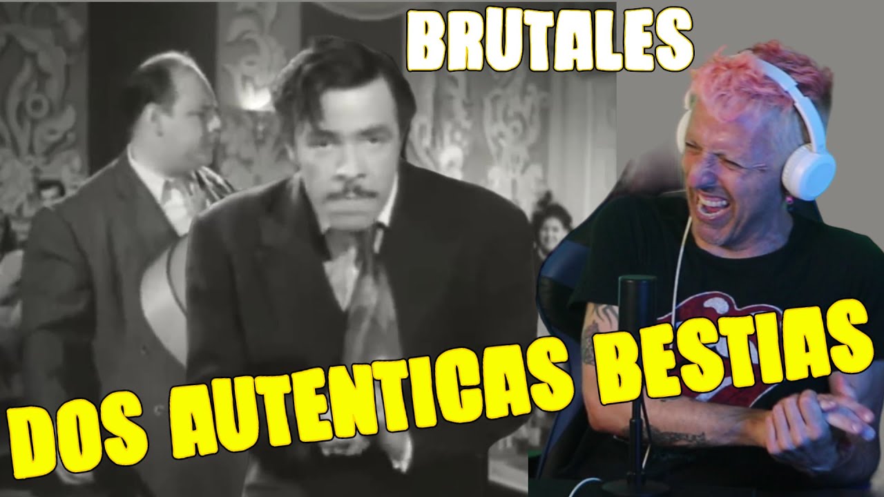 MUERO CON TIN TAN VALDEZ Y MARCELO CHÁVEZ  en el restaurante EL NIÑO PERDIDO 1947 | ESPAÑOL REACCIÓN