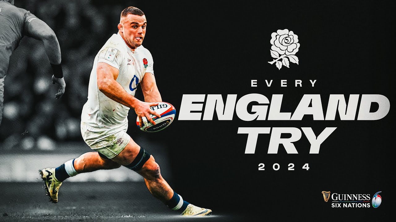 EVERY TRY | ENGLAND 🏴󠁧󠁢󠁥󠁮󠁧󠁿 | 2024 GUINNESS MEN'S SIX NATIONS