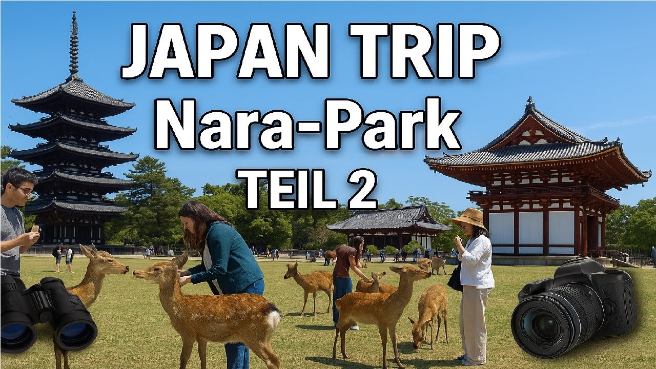 [TEIL 2] Ein Park voller Hirsche - JAPAN TRIP 2025 - Nara-Park - Tagesausflug nach Nara