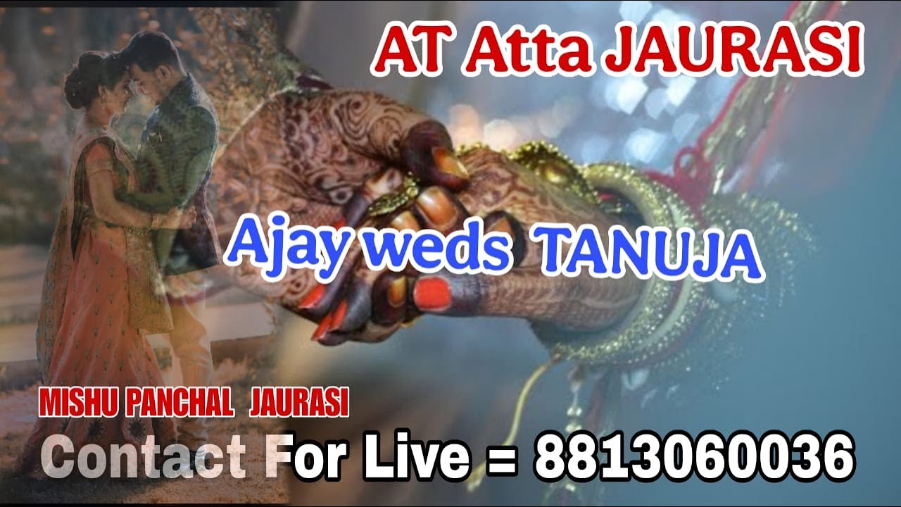 AJAY WEDS  TANJUJA  AJAY STUDIO NANGAL KHADI   08 -11-2025 BY MISHU JUARASI = 8813060036