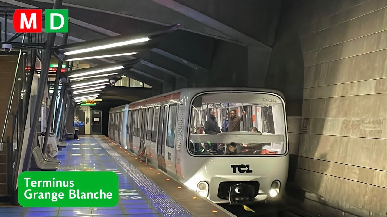 M&eacute;tro D Retournement &agrave; Grange Blanche (Service Partiel)
