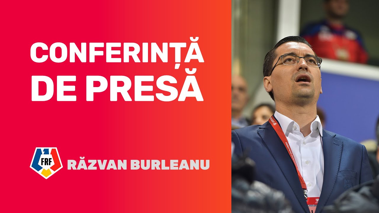 Răzvan Burleanu, declarații de ultimă oră despre situația fotbalului rom&acirc;nesc.