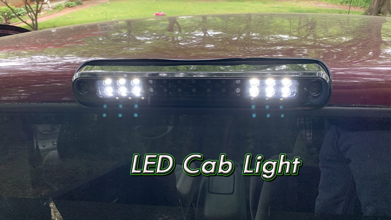 How To Replace Third Brake Light/Cargo Light On A 88-98 GMC/Chevy C/K 1500