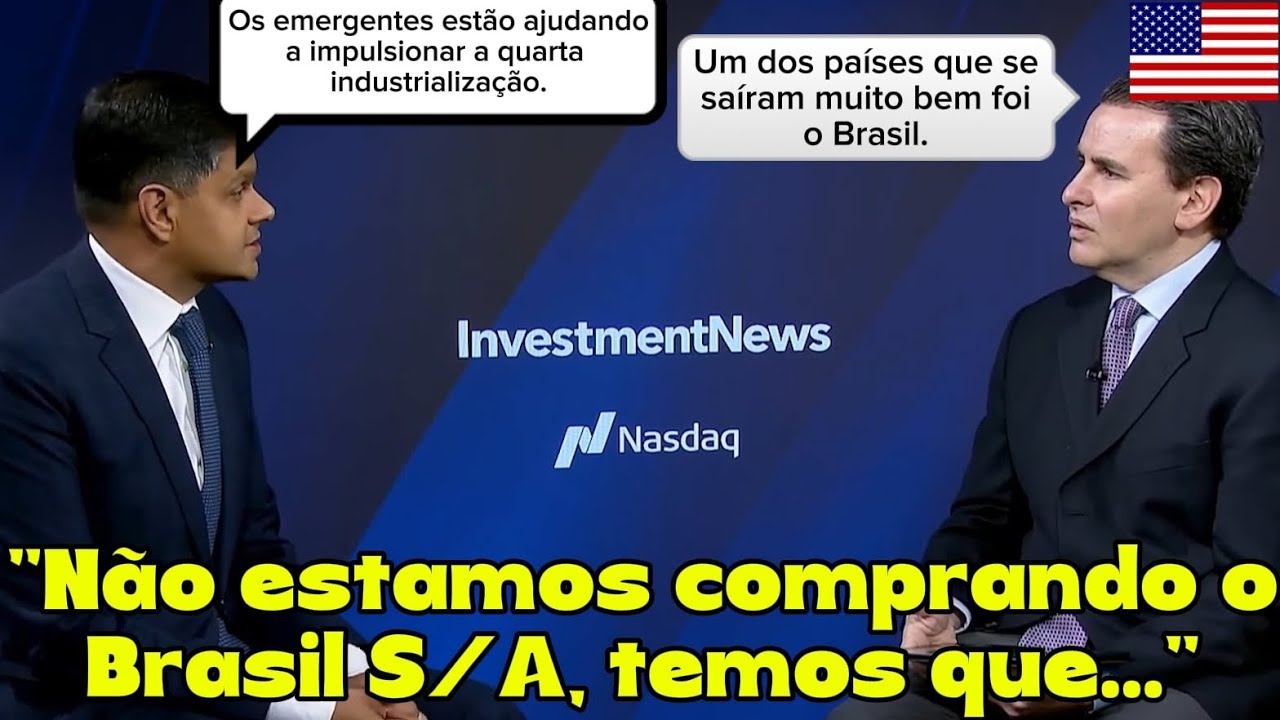 Nasdaq Analisa Países Emergentes e Destaca o Brasil🇧🇷