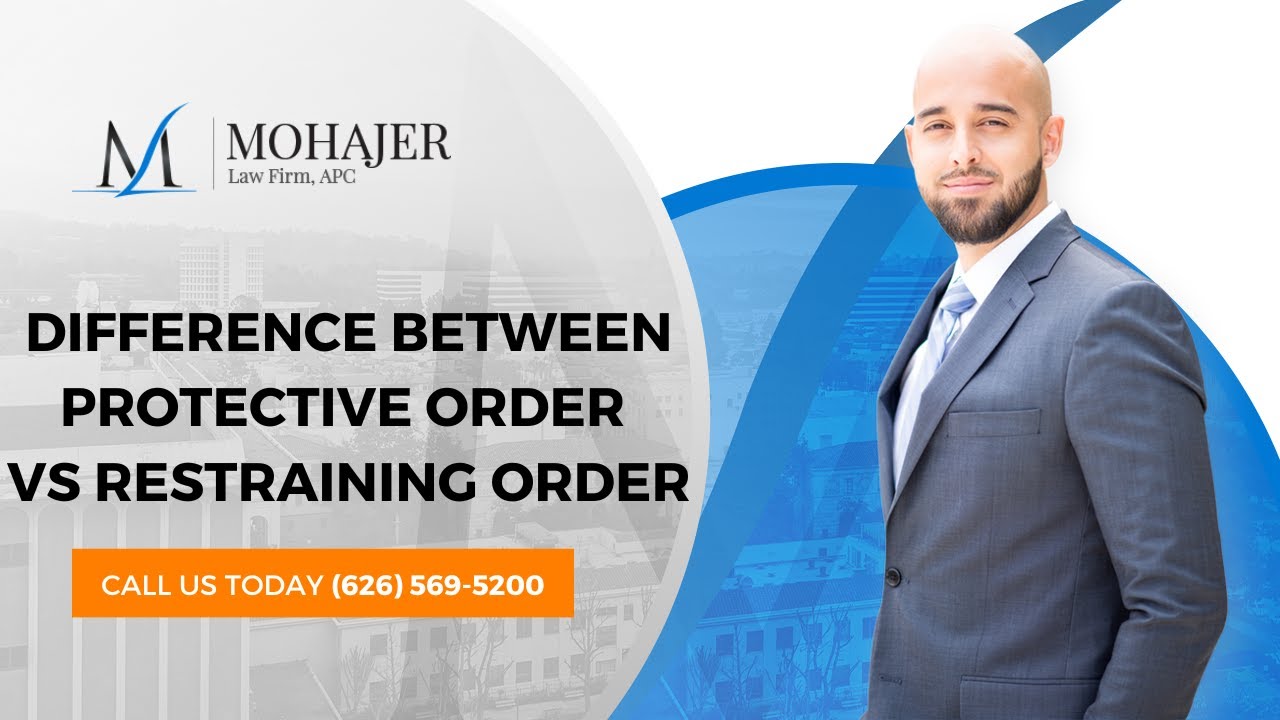 Difference Between Protective Order vs Restraining Order