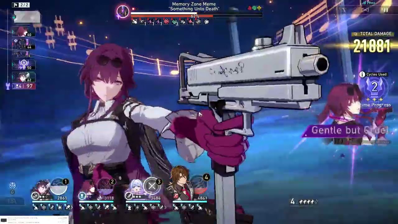 3 star Knight 2 clear F2P | DoT Team 3 Cost | Hysilens, Kafka, Robin | HSR 3.6