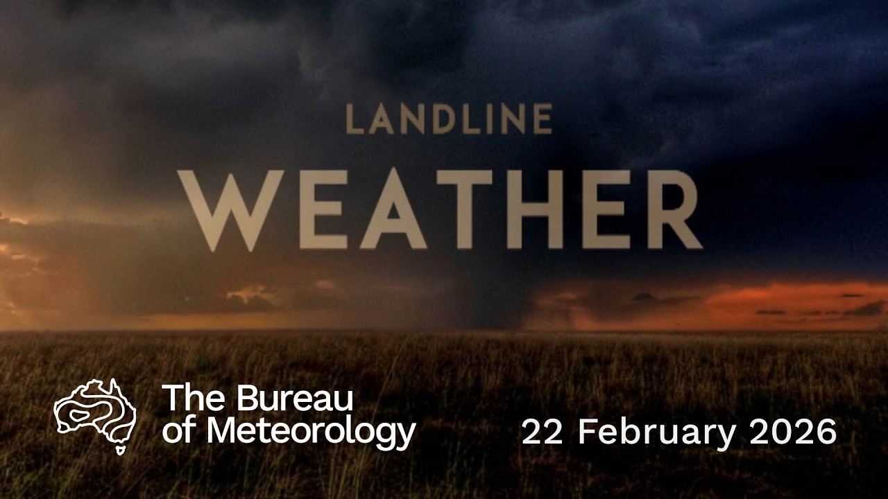 Weekly weather from the Bureau of Meteorology: Sunday 22 February 2026