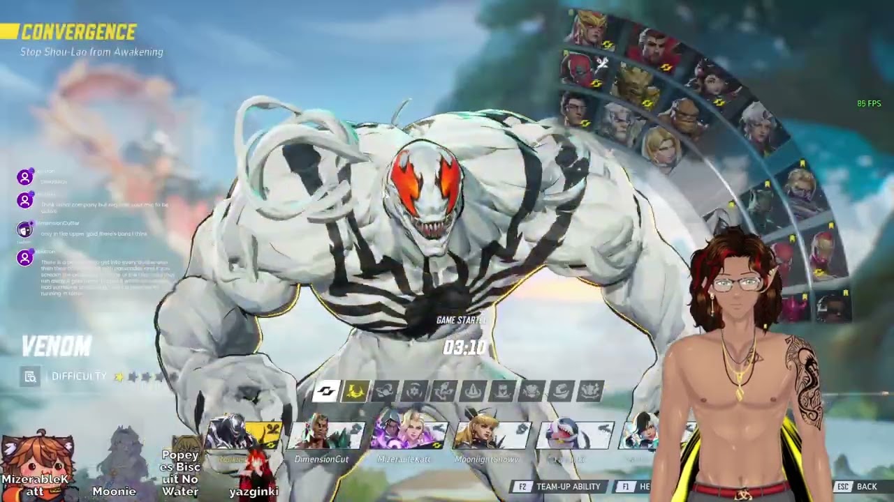 Rivals Chaos w/ @moonlite_dream @mizerablekatt and @yazginki