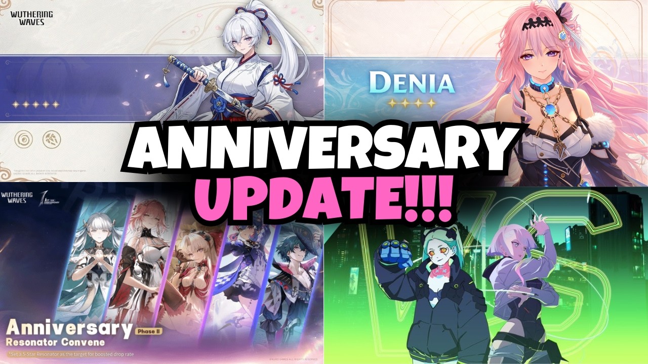 JUST IN: Wuthering Waves 2nd Anniversary is STACKED — Hiyuki, Denia & What's Coming Next