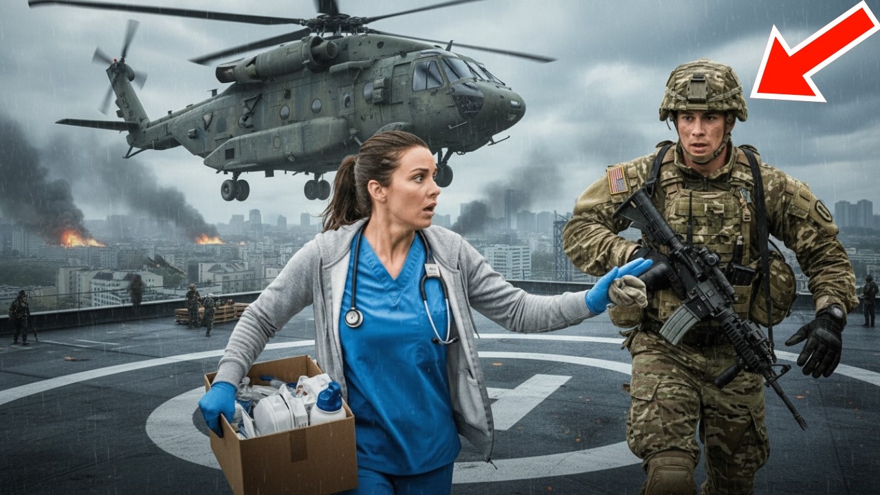 Despedido y regresando a casa a pie hasta que dos helicópteros aterrizaron gritando donde está la en