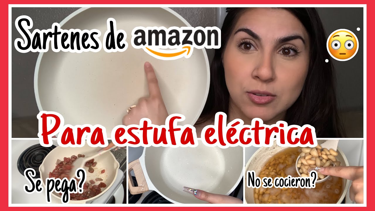 PONIENDO A PRUEBA SARTENES PARA ESTUFA ELECTRICA | Marca CAROTE | VALEN LA PENA?
